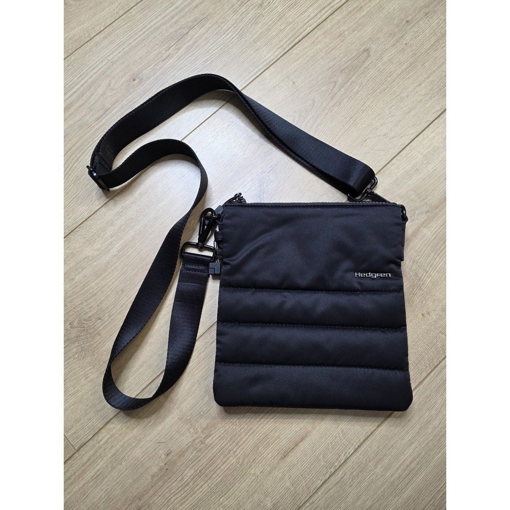 Hedgren Audrey Crossbody Bag Black Puffer Water / Dust Repellent